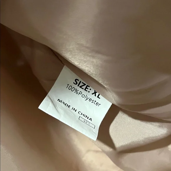 Women's Quilted Tan Jacket - Picture 2 of 4